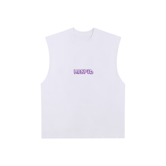 Trust Yourself - Raw Edge Cotton Tank Top