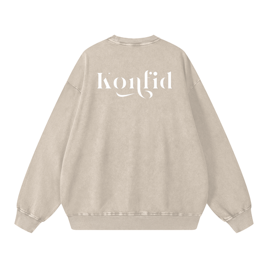 It's a Lifestyle - Acid Wash Oversized Sweatshirt